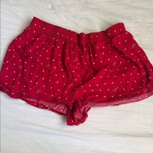 PINK Victoria's Secret Red Heart Women's Shorts